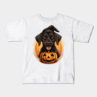 Halloween Labrador Retriever Dog #5 Kids T-Shirt